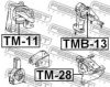 FEBEST TMB-13 Engine Mounting